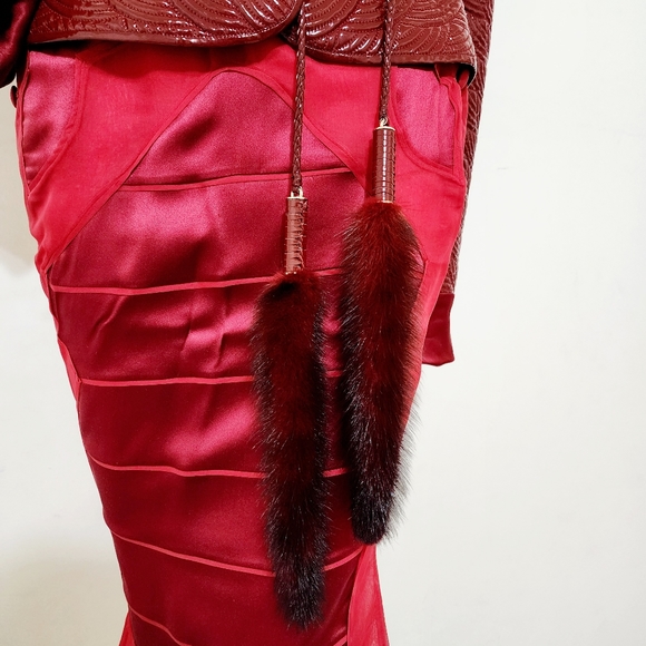 Rare Yves Saint Laurent by Tom Ford fall 2004 Jacket and Skirt sz 38FR / Small - Picture 10 of 11